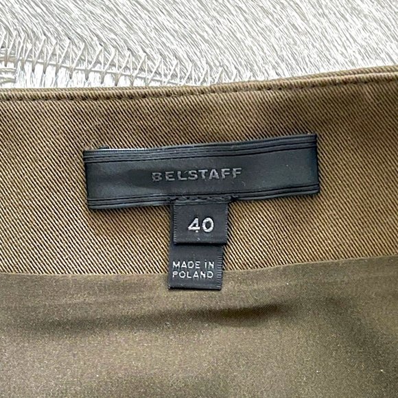Belstaff Khaki Ryder Wrap Mini Skirt - Picture 6 of 9